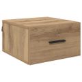 vidaXL Nočný stolík 2 ks dub artisan 35 x 35 x 20 cm Kompozitné drevo