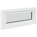 vidaXL Podkrovné okno RISOR 90 x 40 cm PVC a sklo