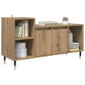 vidaXL TV skrinka 100 x 35 x 55 cm Remeselný dub Kompozitné drevo