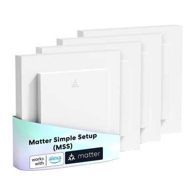 MEROSS MRS105MA-EU Inteligentný ovládač rolet s podporou Wi-Fi (Matter) (balenie po 4 ks)