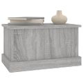 vidaXL Úložný box sivý sonoma 50x30x28 cm spracované drevo