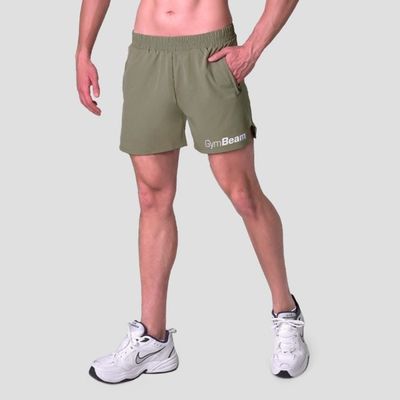 Šortky Light Essence Green - GymBeam, veľkosť XXL