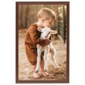 vidaXL Fotorámiky na stôl, koláž 3 ks, hnedé 21x29,7 cm, MDF