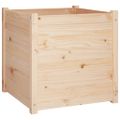 vidaXL Záhradné kvetináče 2 ks 60x60x60 cm, borovicový masív