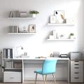 vidaXL Plávajúce nástenné police 4ks dubové a biele 80x23,5x3,8 cm MDF