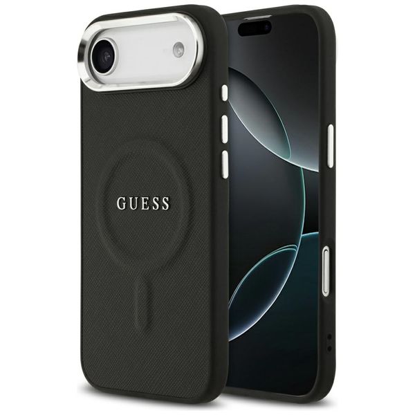 Puzdro Guess Classic Logo MagSafe pre iPhone Air čierne