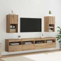 vidaXL Nástenný TV kabinet 30,5 x 30 x 60 cm Remeselný dub