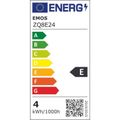 LED žiarovka GU10 4W MR16 biela studená EMOS ZQ8E24