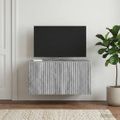 vidaXL Nástenná TV skrinka 59,5 x 41 x 30 cm Sivá sonoma
