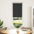 vidaXL Roleta Zatemnenie Čierna 60x150 cm Šírka látky 55,7cm Polyester
