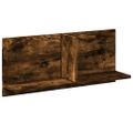 vidaXL Nástenná skrinka 70x16,5x30 cm dymový dub kompozitné drevo