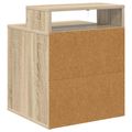 vidaXL Mačka Dom Sonoma 42,5 x 40 x 53,5 cm Kompozitné drevo