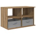 vidaXL Stojan na televízor 79 x 40 x 48 cm Remeselný dub