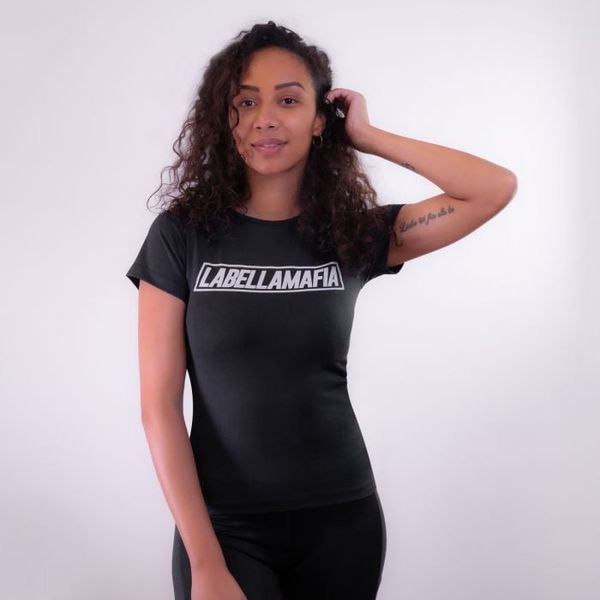 Dámske tričko Mesh Black - LABELLAMAFIA