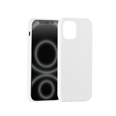 ER POWER Silikónový kryt CARNEVAL SNAP pre iPhone 13 Pro s MagSafe - biela