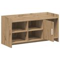 vidaXL Skriňa na topánky 100 x 39,5 x 51 cm Kompozitné drevo