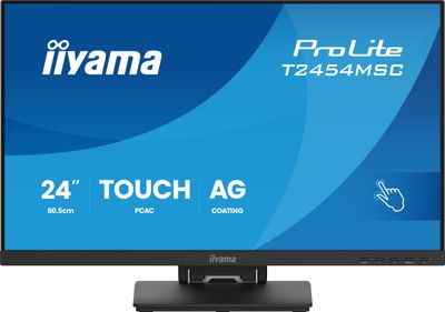 24'' iiyama T2454MSC-B3AG - IPS, FHD, USB, repro