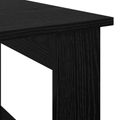 vidaXL Konferenčný stolík Čierny dub 72 x 50 x 50 cm Kompozitné drevo