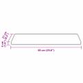vidaXL Samolepiace schodové rohože 15 ks 65 x 21 x 4 cm Non-Slip Hnedá
