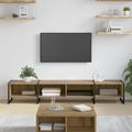 vidaXL TV skrinka 170,5 x 36 x 30,5 cm Remeselnícky dub