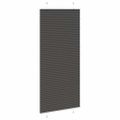 vidaXL plisovaná roleta čierna 90x200 cm Šírka látky 89,4 cm