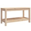 vidaXL Záhradná lavica 82,5x35x45 cm masívna borovica
