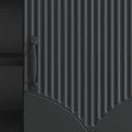 vidaXL TV skrinka 102 x 34,5 x 47 cm Čierna Kompozitné drevo