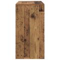 vidaXL Stôl Staré drevo 90 x 40 x 76 cm