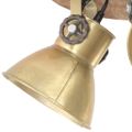 vidaXL Industriálna stropná lampa 25 W mosadzná 42x27 cm E27