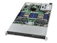 Server - inštalovateľný do racku 1U - 2-smerný - bez CPU - RAM 0 GB - SATA - vymeniteľný za chodu 2.5", 3.5" zásuvka(y) - bez HDD - Gigabit Ethernet, 10 Gigabit Ethernet - monitor: žiadny