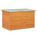 vidaXL Záhradný úložný box 126x72x72 cm, drevo