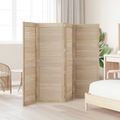 vidaXL Skříňové dvere s dverami 4 ks Prírodná 49,5 x 2,1 x 140,5 cm