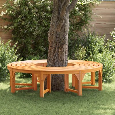 vidaXL Stromová lavička 2 pcs Prírodná 160 x 80 x 45cm