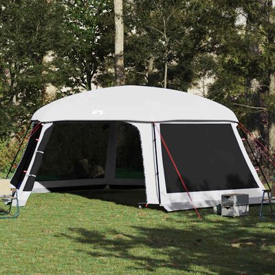 VidaXL Stan pri bazéne s odnímateľnými stenami zo sieťoviny 670x590 cm