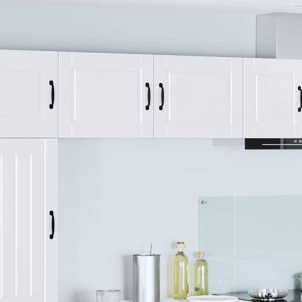 vidaXL Nástenná skrinka PORTO 2 pcs Biela 50 x 31 x 40 cm