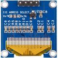 Displej OLED 0,96", 128x64 znakov, IIC/I2C, 4 konektorov, modrý