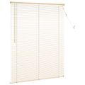 vidaXL Žalúzia Svetlohnedá s Vzorom 150 x 120 cm 25 mm PVC