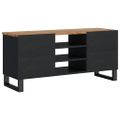 vidaXL TV skrinka 100x33x46 cm masívna akácia a spracované drevo