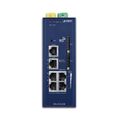 Planet dual 5G/LTE bezpečnostní brána, 2x WAN + 3x LAN, DI/DO, GPS, DIN, IP30, -40/+75°C, dual 9-54VDC Bezpecnostní brána, 3x LAN, 1x LAN/WAN, 1x WAN, 5G NR, LTE, GPS, 2x SIM slot, DIN, IP30, -40 až +75°C, dual DC 9-54V
