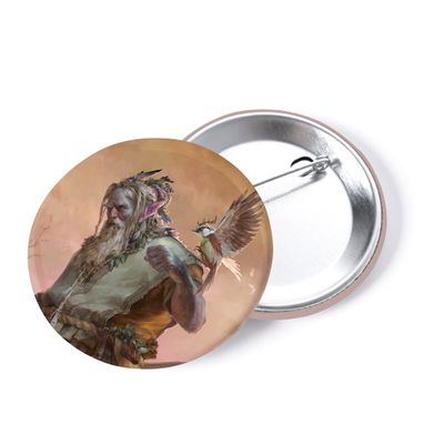 Placka Jaskyne a draci - Elf druid