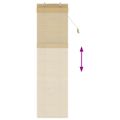 vidaXL Roleta Prírodná 40 x 220 cm Bambus