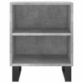 vidaXL Nočné skrinky 2 ks betónovo sivé 40x30x50 cm kompozitné drevo