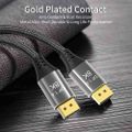 PremiumCord 8K DP1.4 9m PremiumCord DisplayPort 1.4 prípojný kabel 32,4Gbit/s, rozlišení 8K, kovové a zlacené konektory, 9m