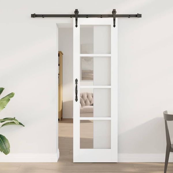 vidaXL Posuvné dvere ORKDAL Biela 61 x 198,5 cm