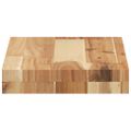 vidaXL Plávajúce police 2 ks 60x20x4 cm olejom sfarbené masívne drevo akácia