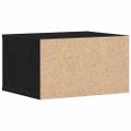 vidaXL Stojan na tlačiareň Čierny dub 40 x 32 x 22,5 cm