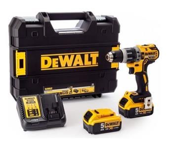 Dewalt Akumulátorová príklepová vrtačka Dewalt 18V Tool Connect DCD797P2B