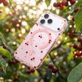Cherry Mag case for iPhone 17 Pro 6,3" / 18 Pro 6,3" glitter
