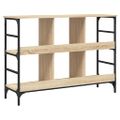 vidaXL Komoda, dub sonoma, 102x32x73,5 cm, imitácia dreva