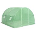 vidaXL Skleník 9 m² 300x300x200 cm